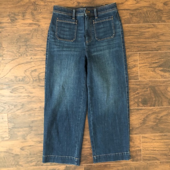 Talbots Denim - Talbots Flawless High - Waist Wide Crop